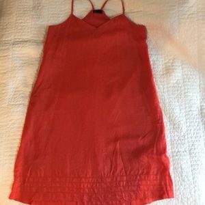 Gap linen midi dress